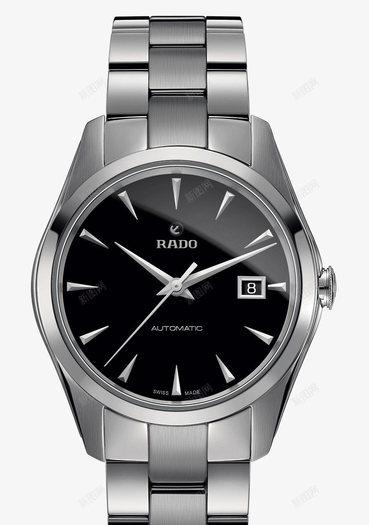 雷达腕表黑灰色手表男表png免抠素材_新图网 https://ixintu.com RADO 产品实物 手表 机械男表 男士手表 男表 腕表 雷达