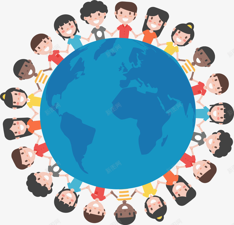 保护地球国际和平日矢量图ai免抠素材_新图网 https://ixintu.com 世界和平 世界和平海报 世界大同 和平日 国际友好 国际和平日 手拉手 矢量png 矢量图 蓝色地球
