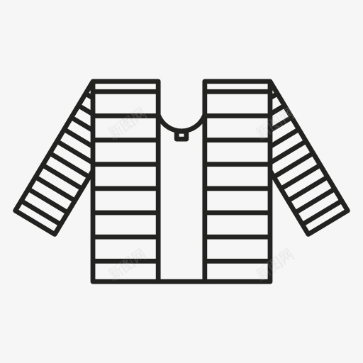 条纹衣服图标png_新图网 https://ixintu.com 图标 条纹 衣服