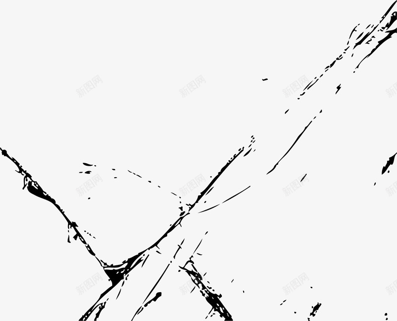 线条水墨裂纹笔刷矢量图ai免抠素材_新图网 https://ixintu.com 冰裂纹 卡通 地面裂纹 水墨裂纹笔刷 玻璃裂纹 破裂纹理 裂纹笔刷 边条 矢量图