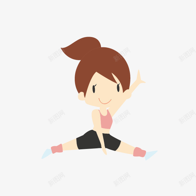 手绘卡通小人运动图标卡通png_新图网 https://ixintu.com 卡通 卡通小人图标 卡通素材 可爱 小人 手绘 手绘健身素材 手绘运动小人素材 运动图片素材