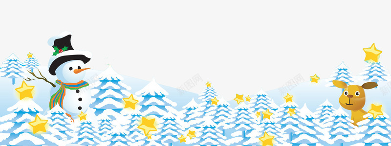 下雪雪地装饰边框png免抠素材_新图网 https://ixintu.com 玩耍 雪人 雪人素材 雪地素材