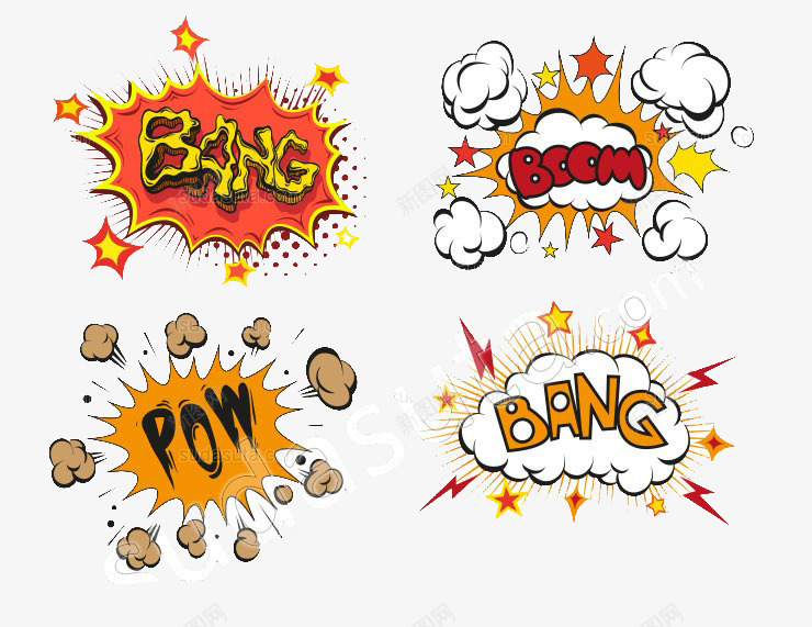 卡通爆炸框png免抠素材_新图网 https://ixintu.com bang 卡通 文本框 爆炸卡通 爆炸框