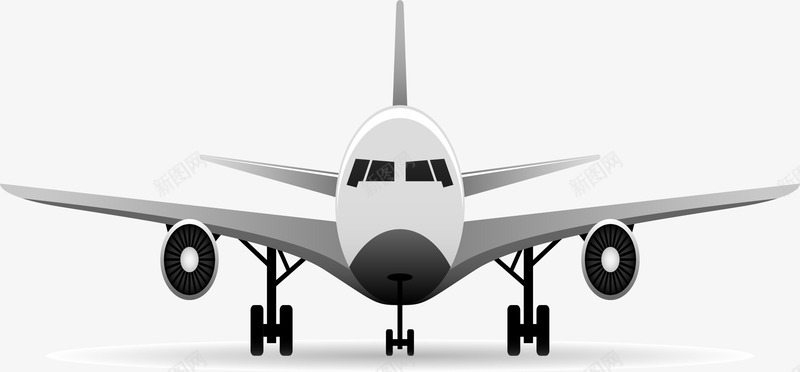 飞机矢量图eps免抠素材_新图网 https://ixintu.com 交通工具 机动车 机械 矢量图飞机免费下载 车 运输 矢量图