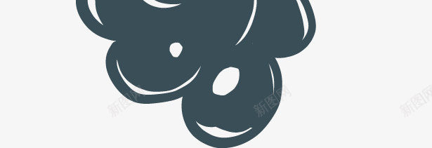 时尚手绘黑加仑葡萄矢量图ai免抠素材_新图网 https://ixintu.com 卡通 手绘 时尚 水果 葡萄 食物 黑加仑 黑加仑葡萄 矢量图