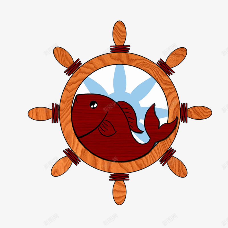 海洋传统美食标志图标png_新图网 https://ixintu.com 传统美食 传统美食LOGO 新鲜 海鲜 美味