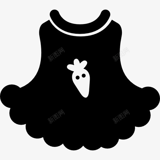 宝宝穿着草莓卡通插画图标png_新图网 https://ixintu.com 卡通 婴儿 婴儿服装 插画 时尚 服装 草莓 衣服