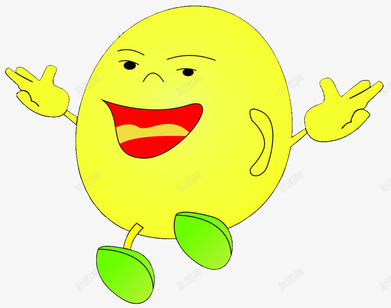 卡通黄豆png免抠素材_新图网 https://ixintu.com 卡通 小人 手绘 手绘黄豆 黄豆