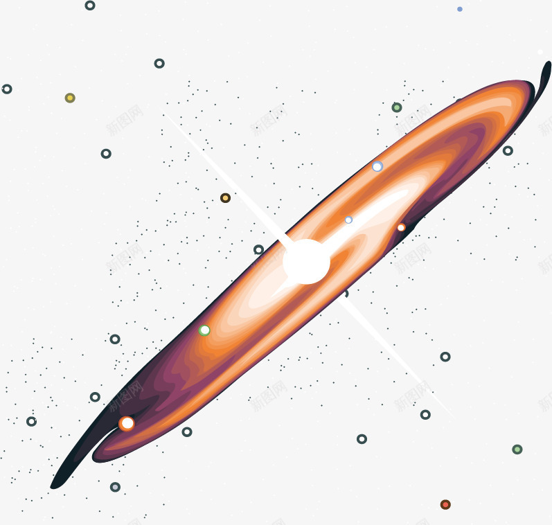 宇宙漩涡矢量图ai免抠素材_新图网 https://ixintu.com 宇宙大爆炸 火光 爆炸 矢量免费图片素材 银河系 矢量图