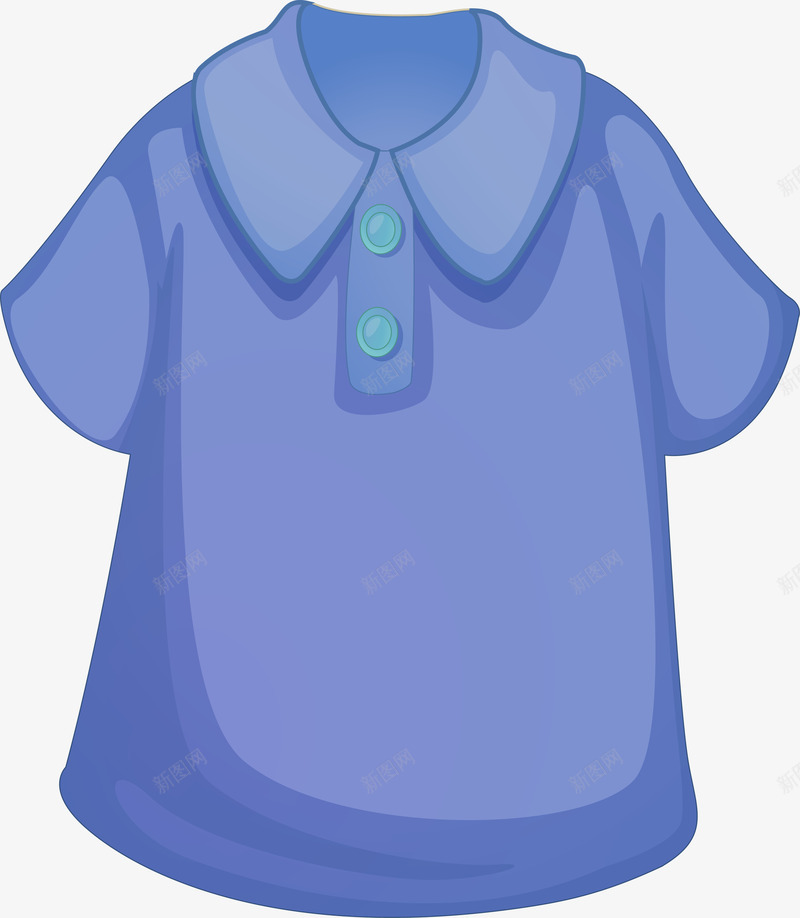 蓝色卡通帽子图标png_新图网 https://ixintu.com 上衣 图标 婴儿服装 宝贝服装 手绘衣服 服装 服装图标 矢量衣服图 简易衣服 衣服 衣服线框图标