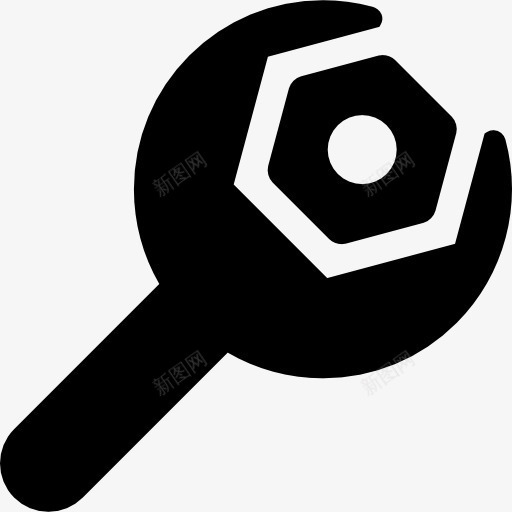 扳手和齿轮图标png_新图网 https://ixintu.com 扳子 维修 车库 齿轮