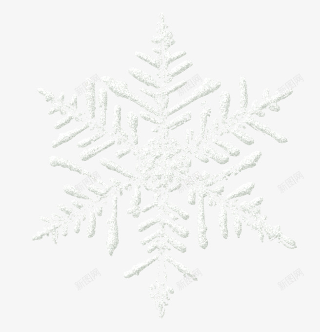 冬天白色雪花卡通png免抠素材_新图网 https://ixintu.com 六瓣雪花 冬天事物 卡通手绘 淘宝京东 白色 雪花装饰