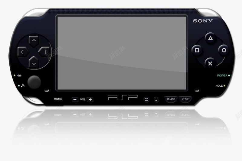 精致的pspPSD图标png_新图网 https://ixintu.com PSD psp 按钮 方向键 音量