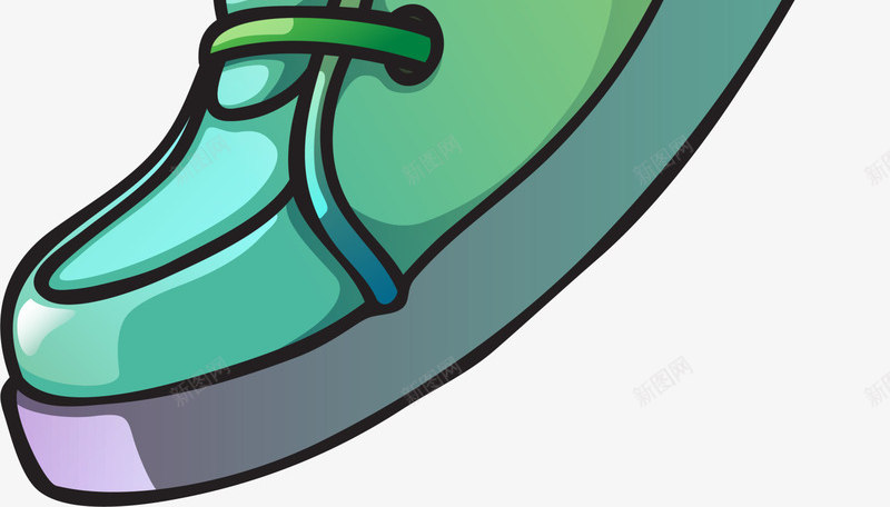 创意绿色跑鞋png免抠素材_新图网 https://ixintu.com 创意跑鞋 水彩 绘画 绿色翅膀 绿色跑鞋 绿色鞋子