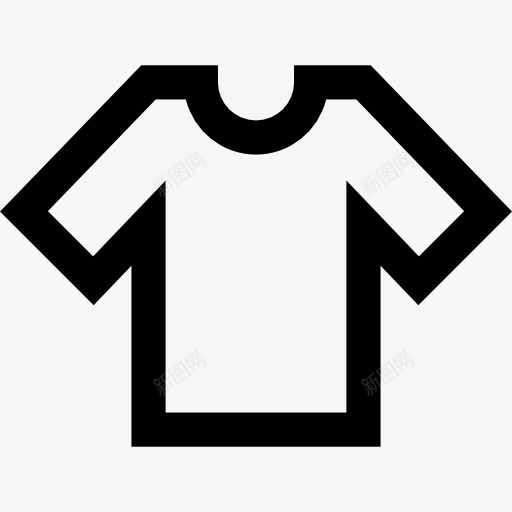 T恤的轮廓图标png_新图网 https://ixintu.com T恤 商务 布 时尚 电子商务概述 衣服 轮廓