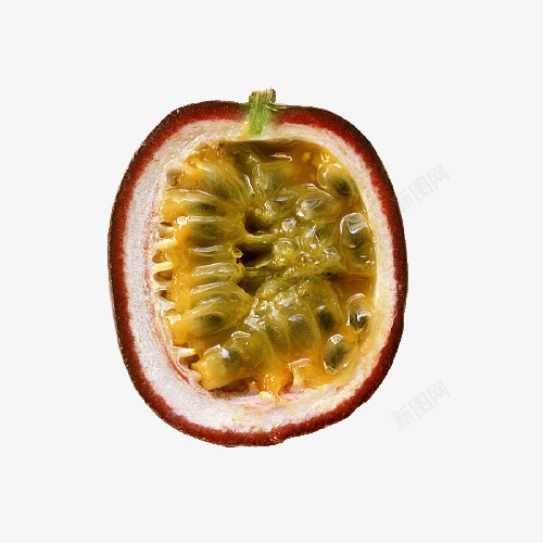 半个紫色百香果摄影png免抠素材_新图网 https://ixintu.com 半个紫色百香果摄影 实物 新鲜水果 热带水果 百香果 百香果绿茶 西番莲 西番莲果