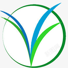 LOGO按钮图标标志图标png_新图网 https://ixintu.com 企业LOGO 时尚图标 环保标志图标 绿叶图标 绿色植物图标