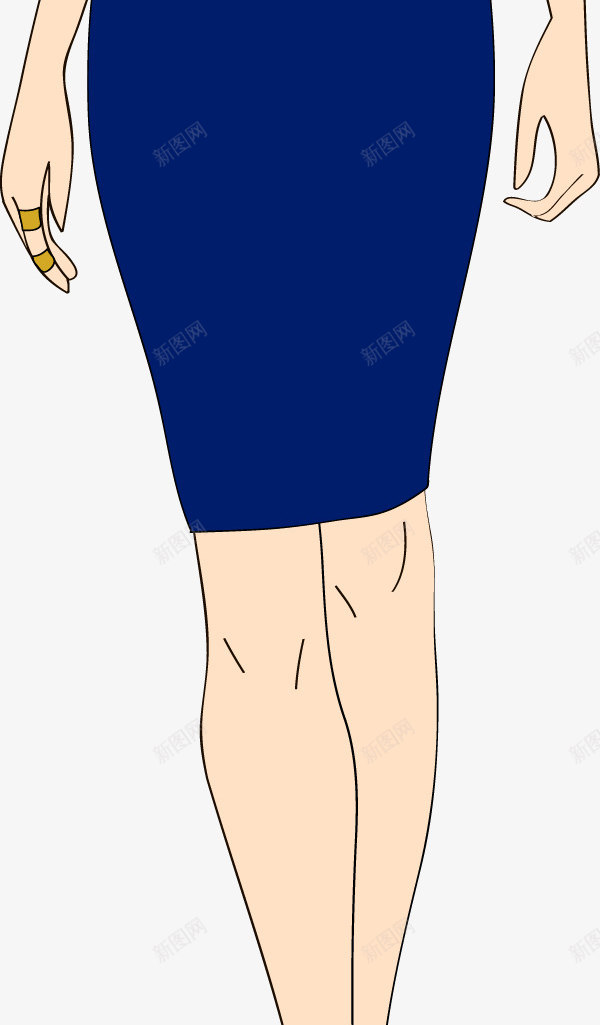 白色服饰女人png免抠素材_新图网 https://ixintu.com 卡通服装 女装 服装 服饰 服饰图 矢量服装 短裙 衣服 裙子 配饰 长裙