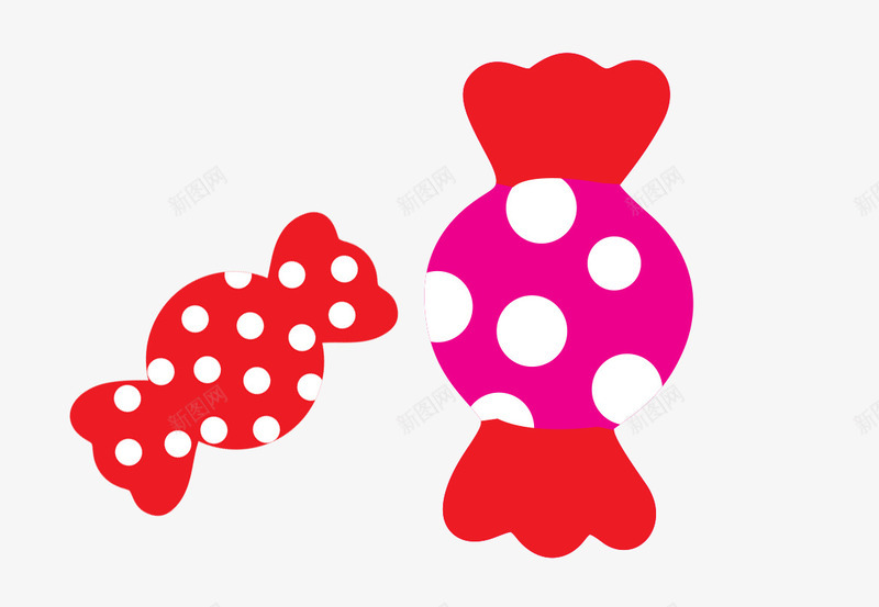 卡通糖果糖彩色糖png免抠素材_新图网 https://ixintu.com 卡通糖果糖彩色糖