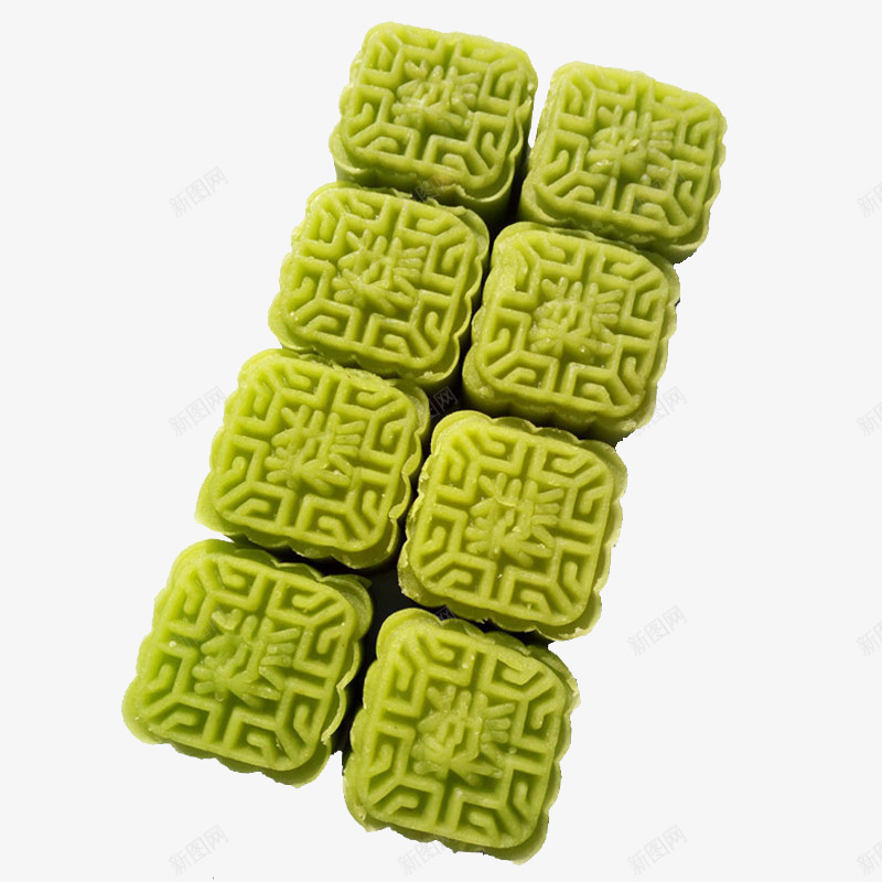 精致美观的绿豆酥png免抠素材_新图网 https://ixintu.com 干货 精致美观的绿豆酥绿豆糕 绿色食品 绿豆酥 零食小吃 馅饼 香甜可口