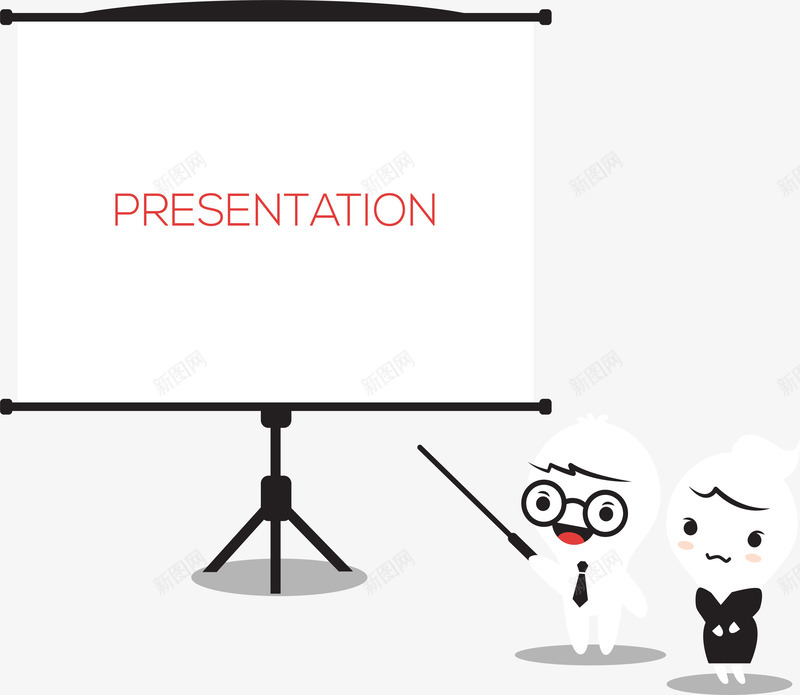 汇报演讲封面小人矢量图ai免抠素材_新图网 https://ixintu.com 商务 商务小人 报告 汇报 演讲 矢量素材 矢量图