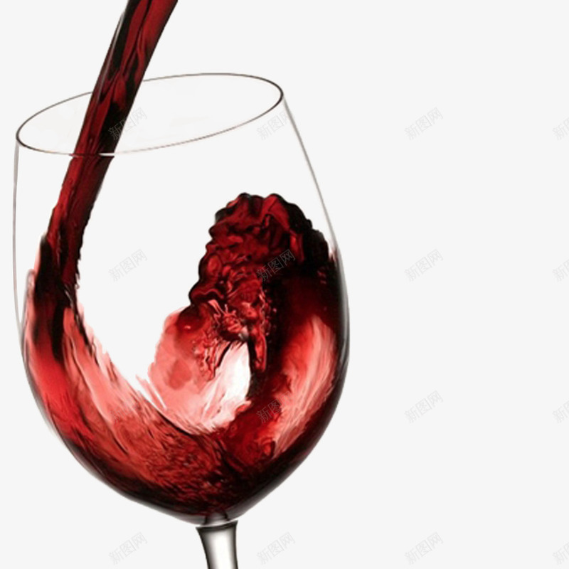 倾倒红酒png免抠素材_新图网 https://ixintu.com 品酒会 红酒 葡萄酒 酒杯 酒水 酒红色 饮酒