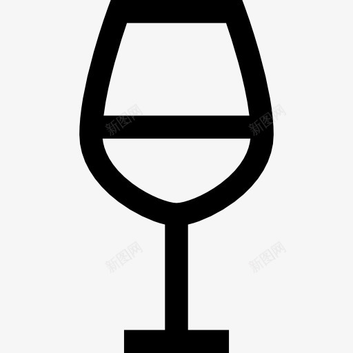 酒图标png_新图网 https://ixintu.com 杯 玻璃 酒 酒杯 食品 食物和餐厅 饮料