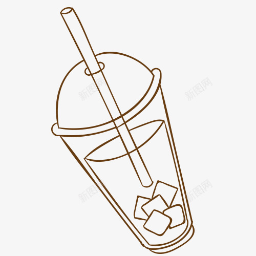 食品容器休闲咖啡杯子果png免抠素材_新图网 https://ixintu.com 休闲 咖啡 杯子 果汁 线条 食品容器
