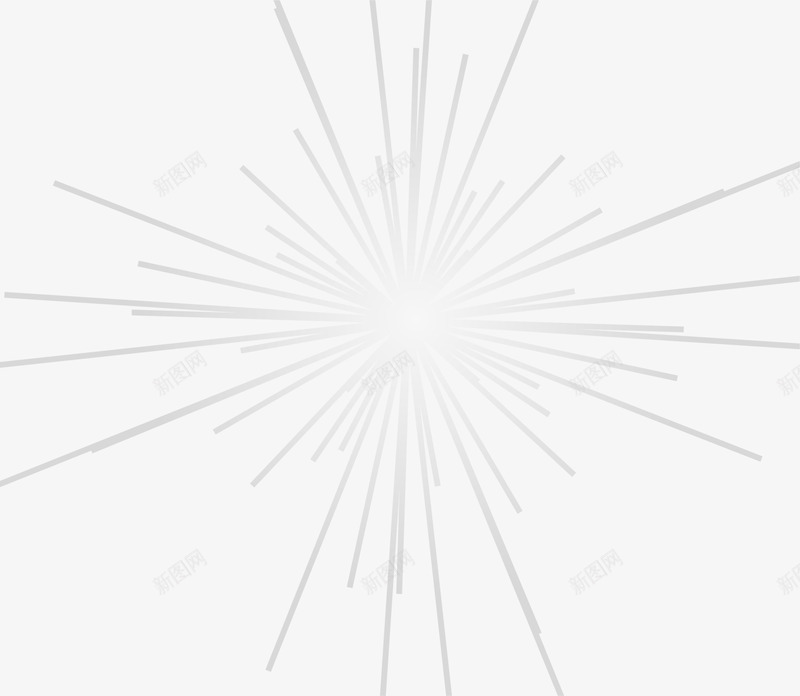 灰色闪耀光芒png免抠素材_新图网 https://ixintu.com 光线 光芒 光辉 免抠PNG 梦幻 灰色 闪耀