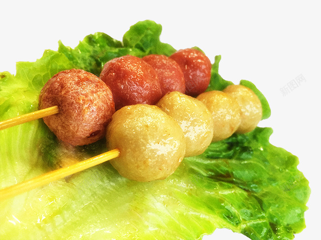 油炸鱼丸贡丸png免抠素材_新图网 https://ixintu.com 丸子 油炸 炸炸炸 食品