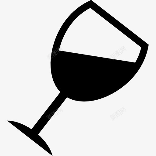 葡萄酒杯图标png_新图网 https://ixintu.com 酒 酒杯 高脚杯