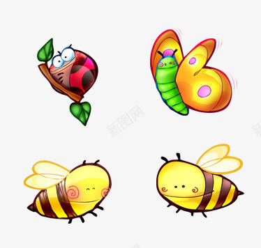 彩色的花园png免抠素材_新图网 https://ixintu.com 小鸟 彩色 彩色的花园 树枝 翅膀 色彩 花园 蜜蜂 蝴蝶 鲜艳