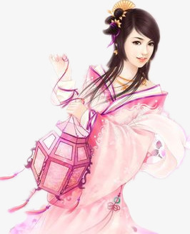 粉衣服古代美女png免抠素材_新图网 https://ixintu.com 中国古代衣服 古代 美女 衣服