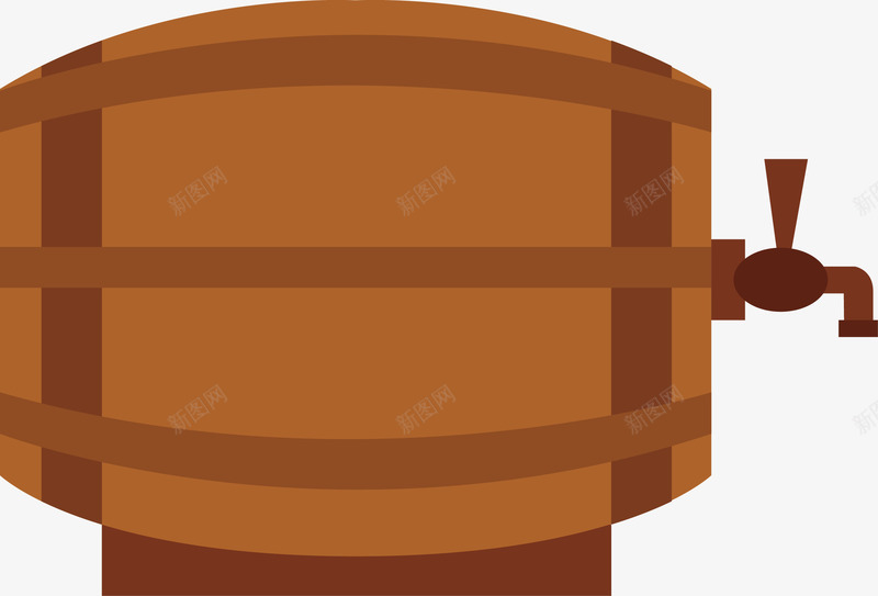 葡萄酒桶png免抠素材_新图网 https://ixintu.com 果农 水果 精品 葡萄 酿造