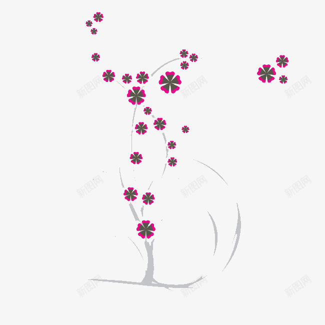 花纹点缀图案png免抠素材_新图网 https://ixintu.com 清新 移门图案 移门花纹 花纹 花纹底纹