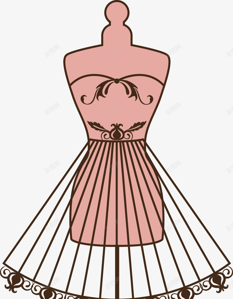 新娘礼服png免抠素材_新图网 https://ixintu.com 礼服 衣服 裙子