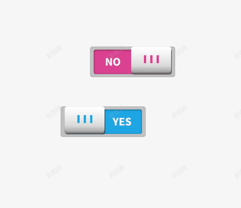 yes和no按钮图标png_新图网 https://ixintu.com no yes 按钮 素材