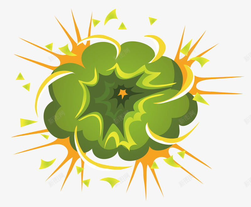 卡通绿色爆炸物矢量图ai免抠素材_新图网 https://ixintu.com 卡通boom 爆炸图案png 矢量boom 矢量爆炸png 绿色boom 绿色爆炸图案 矢量图