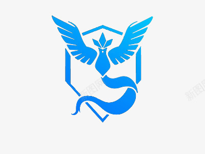 翅膀元素图标png_新图网 https://ixintu.com 图标 蓝色 鹰