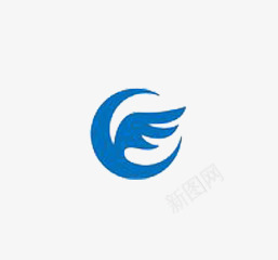蓝色翅膀图案png免抠素材_新图网 https://ixintu.com 动物 图案 翅膀 蓝色 飞行