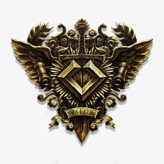 金属大门花纹png免抠素材_新图网 https://ixintu.com 大门 翅膀 花纹 金属