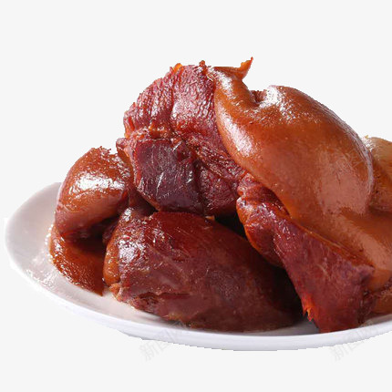 美味熟食卤味蹄髈肘花png免抠素材_新图网 https://ixintu.com 卤味 小吃 熟食 猪肘 秘制 美食 蹄髈肘花