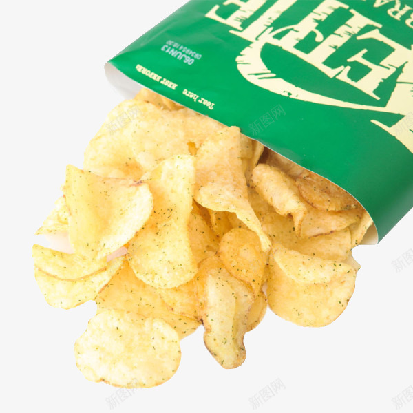 可口的薯片png免抠素材_新图网 https://ixintu.com 美味 膨化食品 营养 薯片 零食