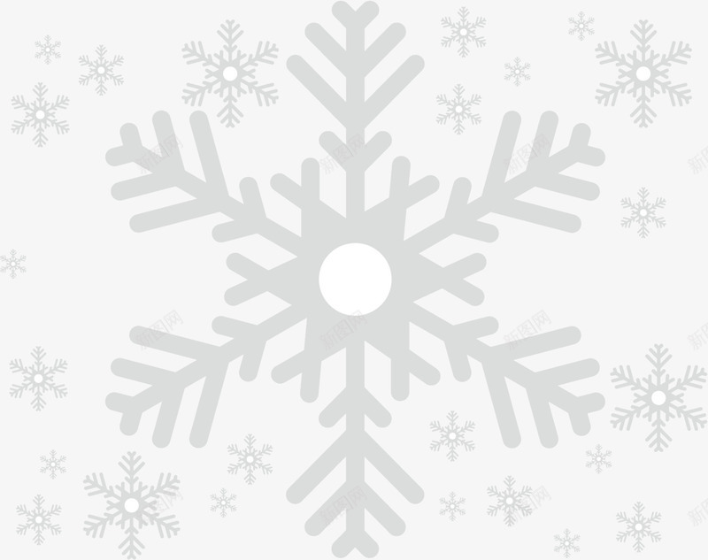 雪花雪冬天寒冷png免抠素材_新图网 https://ixintu.com 冬天 寒冷 雪 雪花