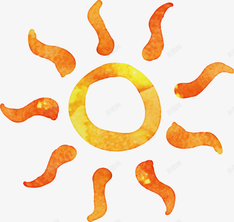 散发热量的太阳矢量图ai免抠素材_新图网 https://ixintu.com 光线 太阳 太阳光 日头 热量 阳光 矢量图