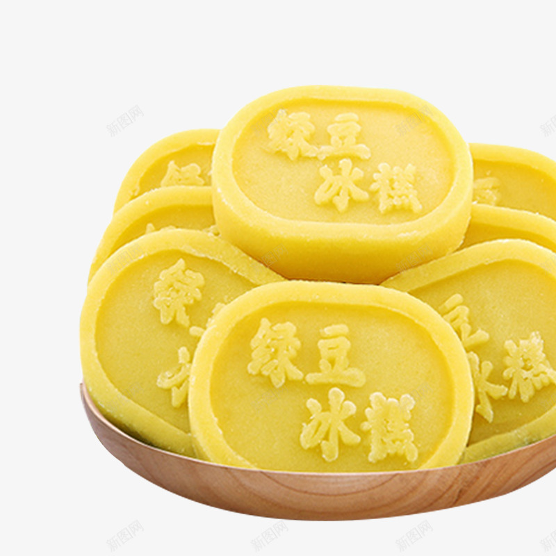 香甜软糯绿豆冰糕png免抠素材_新图网 https://ixintu.com 小吃 干货 绿色食品 绿豆酥 零食 馅饼 香甜可口 香甜软糯绿豆冰糕