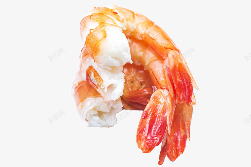 新鲜鲜嫩美食红虾仁图png免抠素材_新图网 https://ixintu.com 健康营养 海鲜 熟虾仁 红色 红虾仁 美味 虾仁