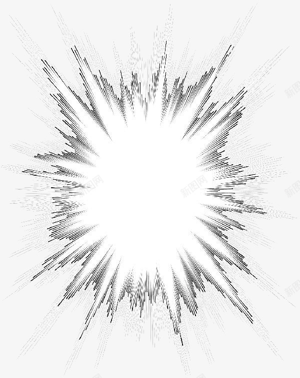 动漫爆炸图案图标png_新图网 https://ixintu.com png素材 动漫 动漫集中线 效果线 爆炸
