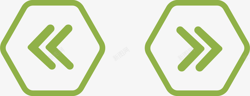 简单点击按钮矢量图图标ai_新图网 https://ixintu.com 创意按钮 卡通按钮 点击按钮 轮播按钮 轮播标识 轮播素材 矢量图