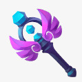 紫色可爱翅膀武器png免抠素材_新图网 https://ixintu.com 可爱 武器 紫色 翅膀